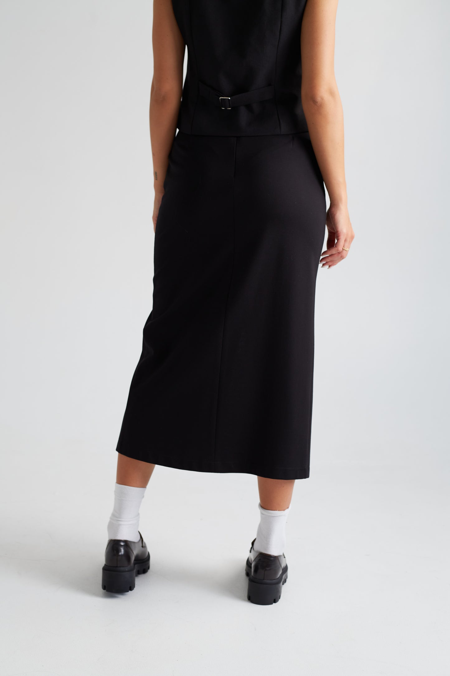 SKIRT "FLASHY" BLACK