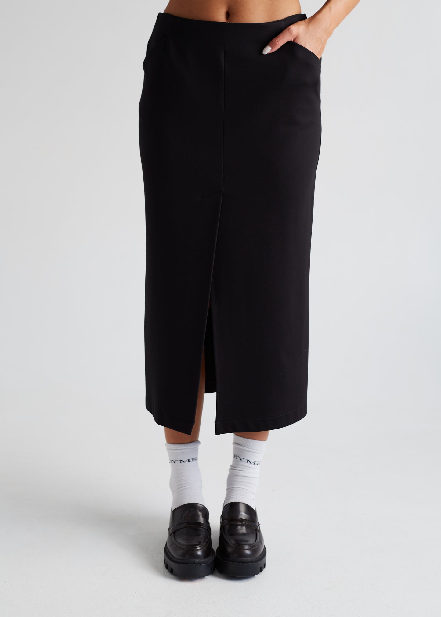 SKIRT "FLASHY" BLACK