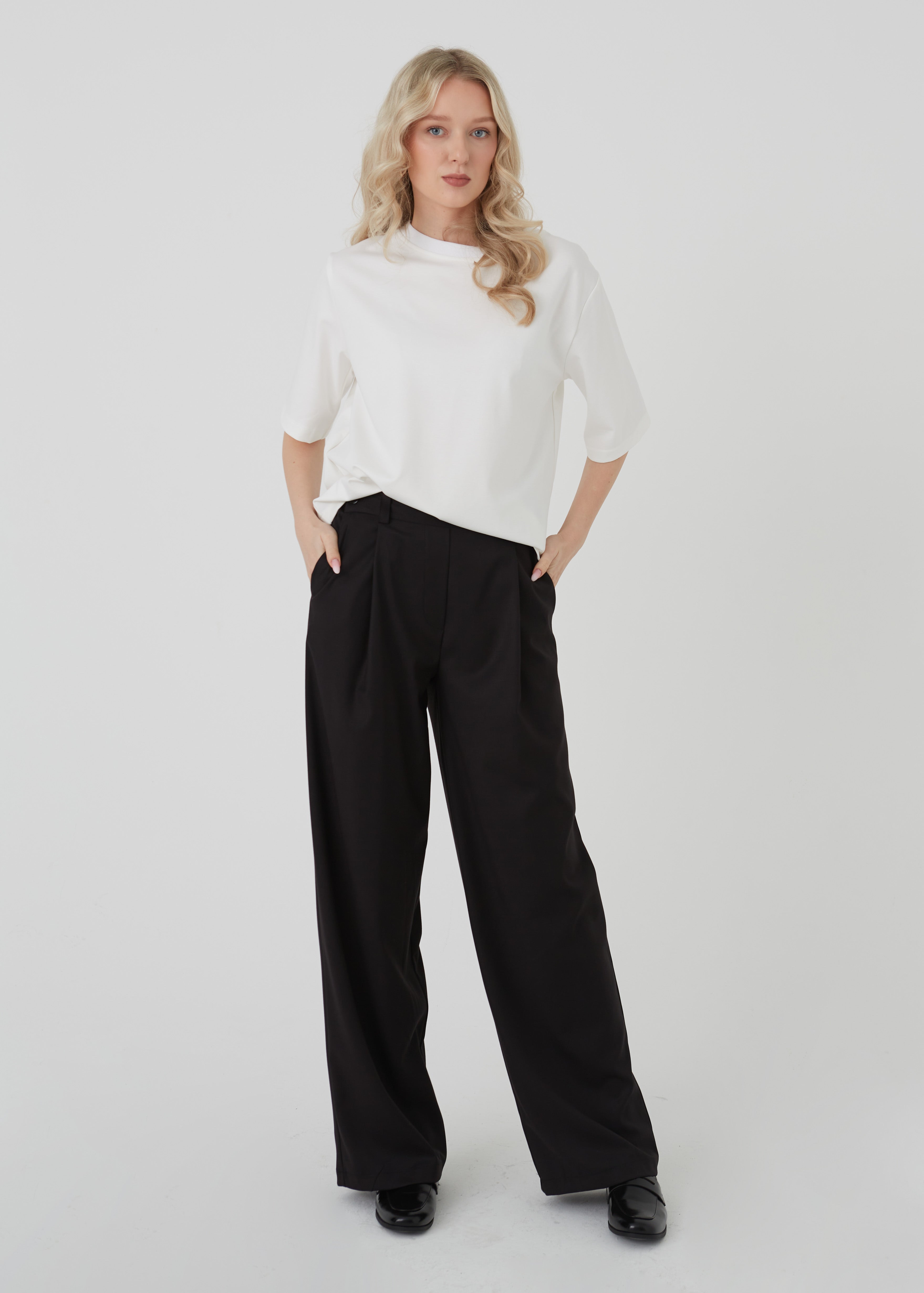 PLAČIOS KELNĖS "SPELL" JUODA