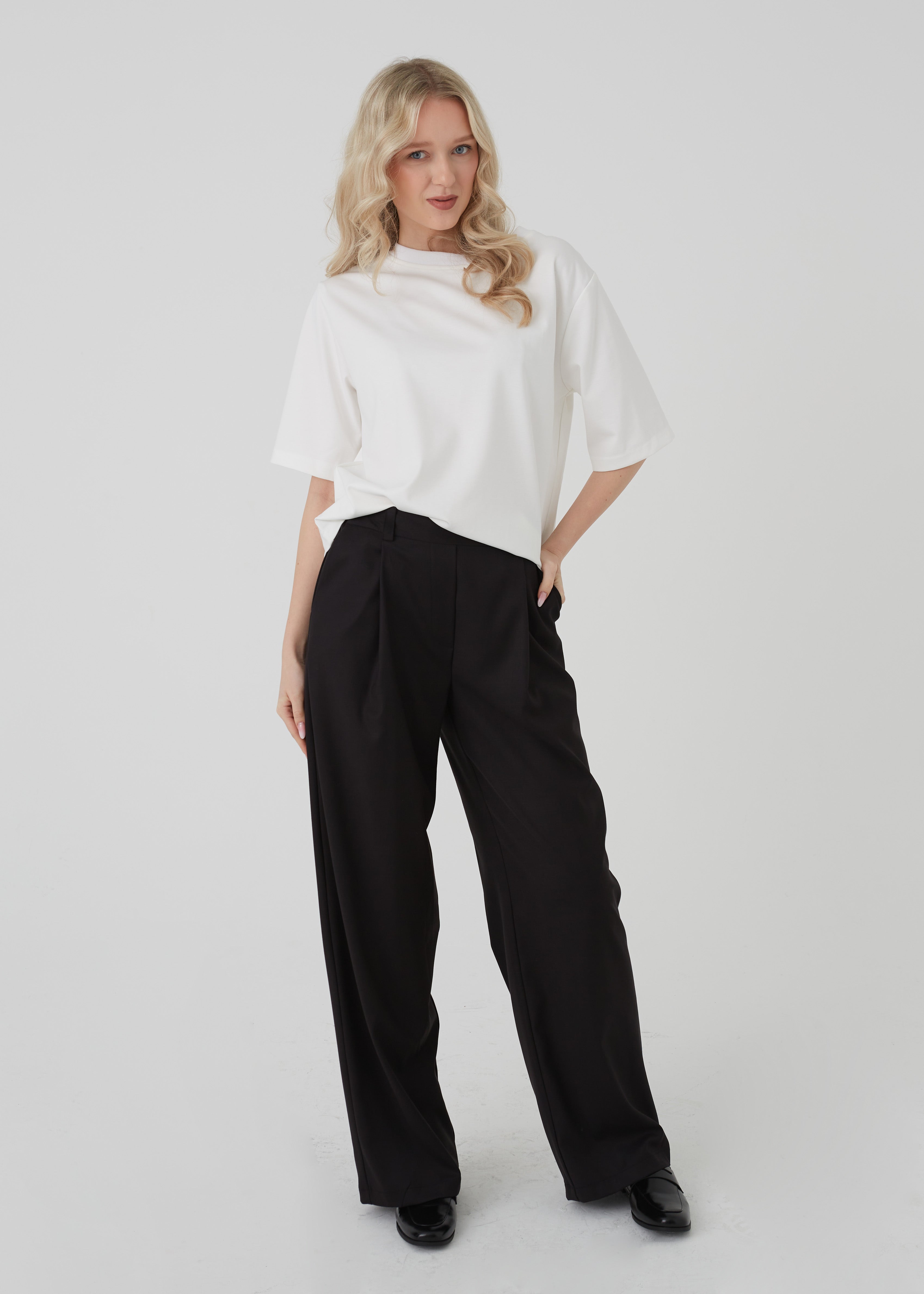 PLAČIOS KELNĖS "SPELL" JUODA