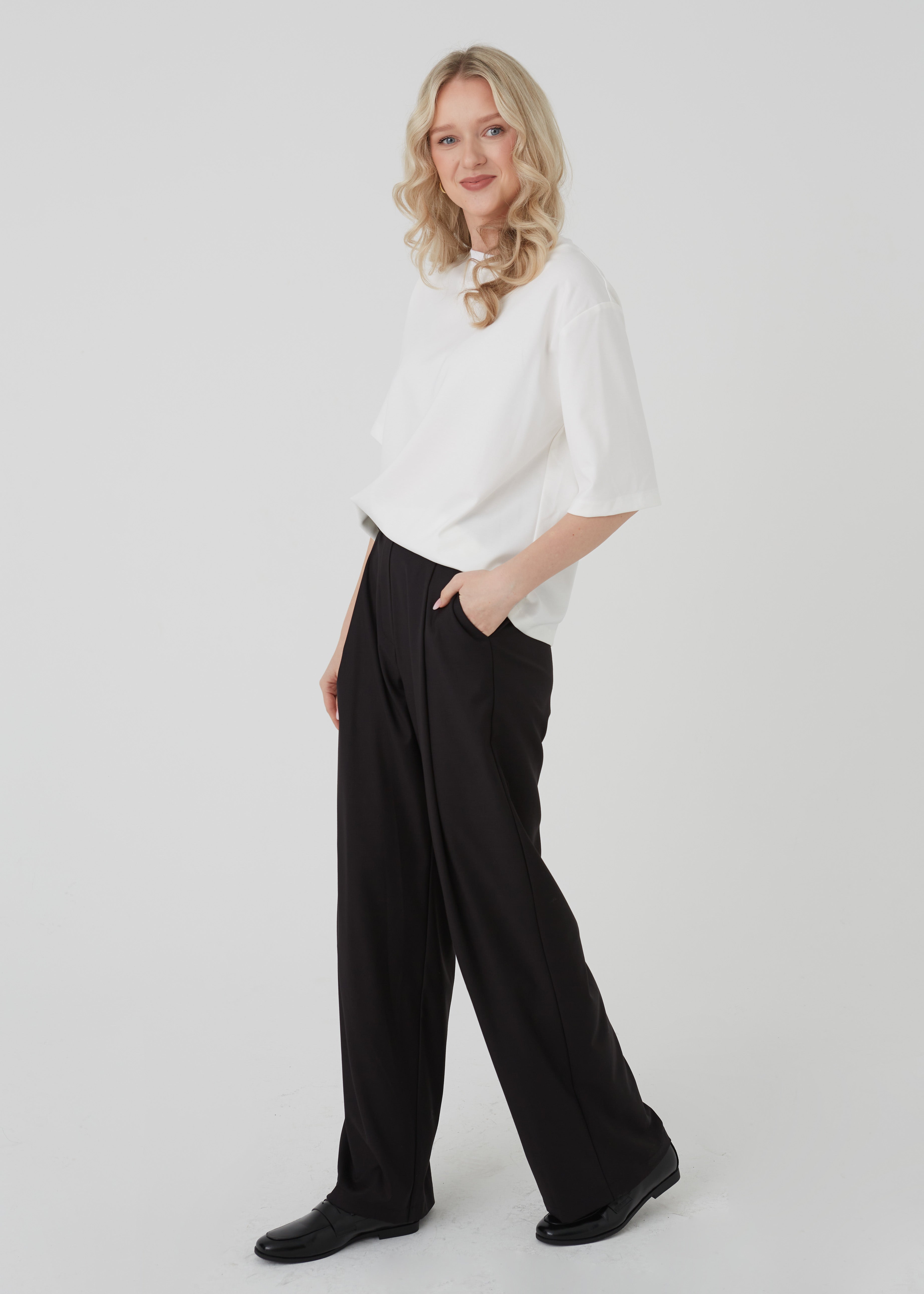 PLAČIOS KELNĖS "SPELL" JUODA