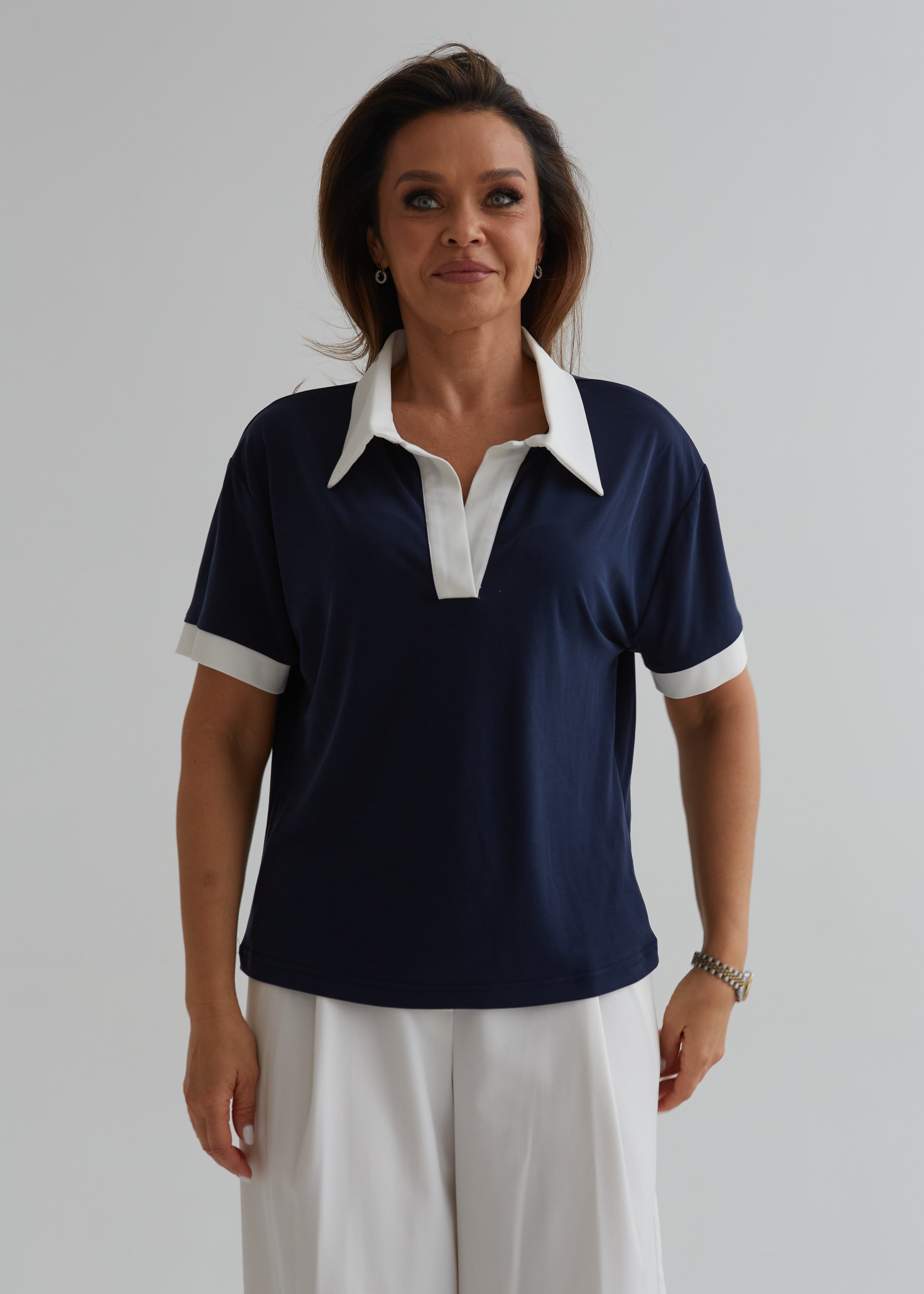 MARŠKINĖLIAI “POLO“ MĖLYNA