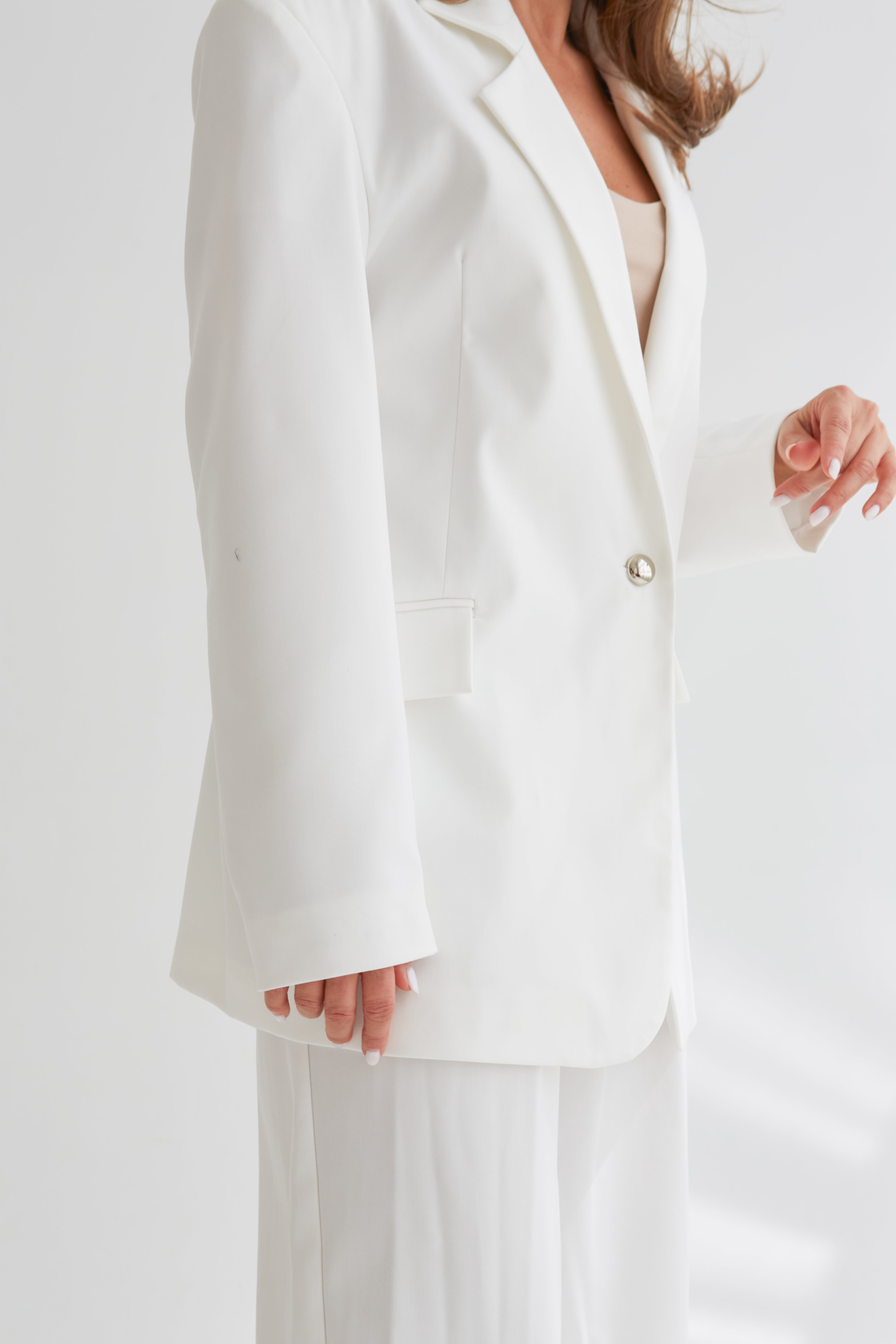 PRE ORDER: OVERSIZE ŠVARKAS "CREAM" BALTA