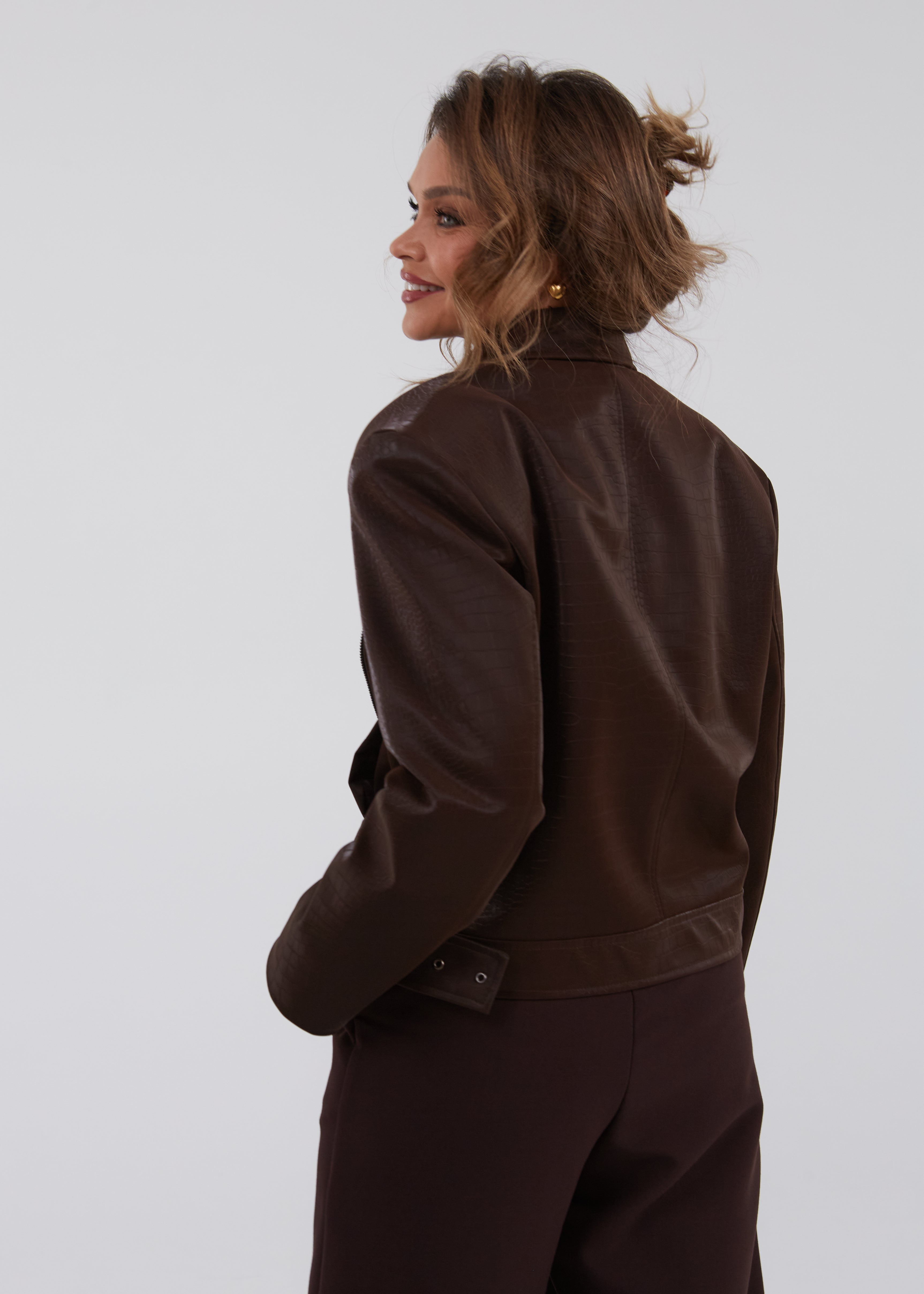 ECO ODOS STRIUKĖ "LEATHER" ŠOKOLADAS