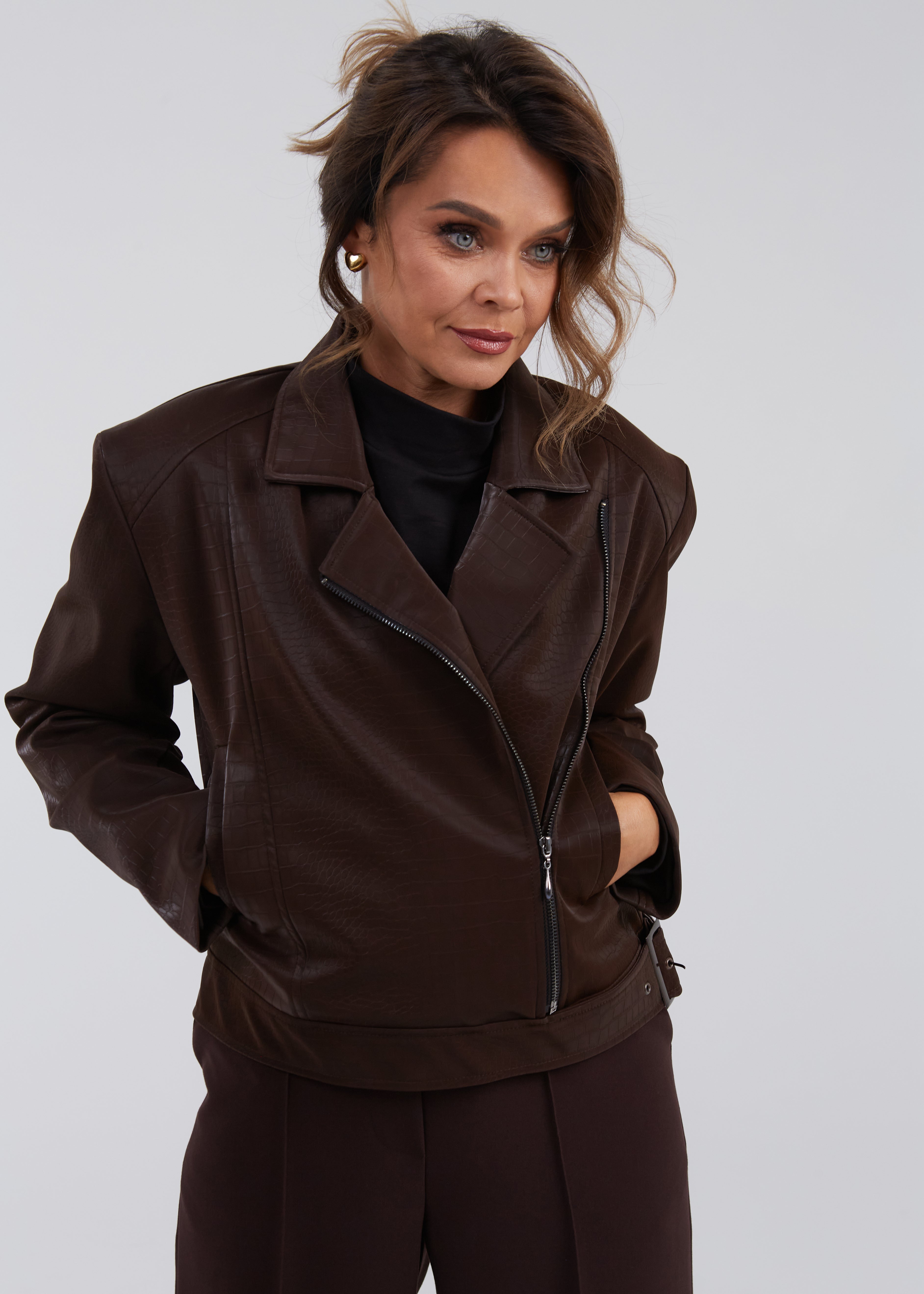 ECO ODOS STRIUKĖ "LEATHER" ŠOKOLADAS