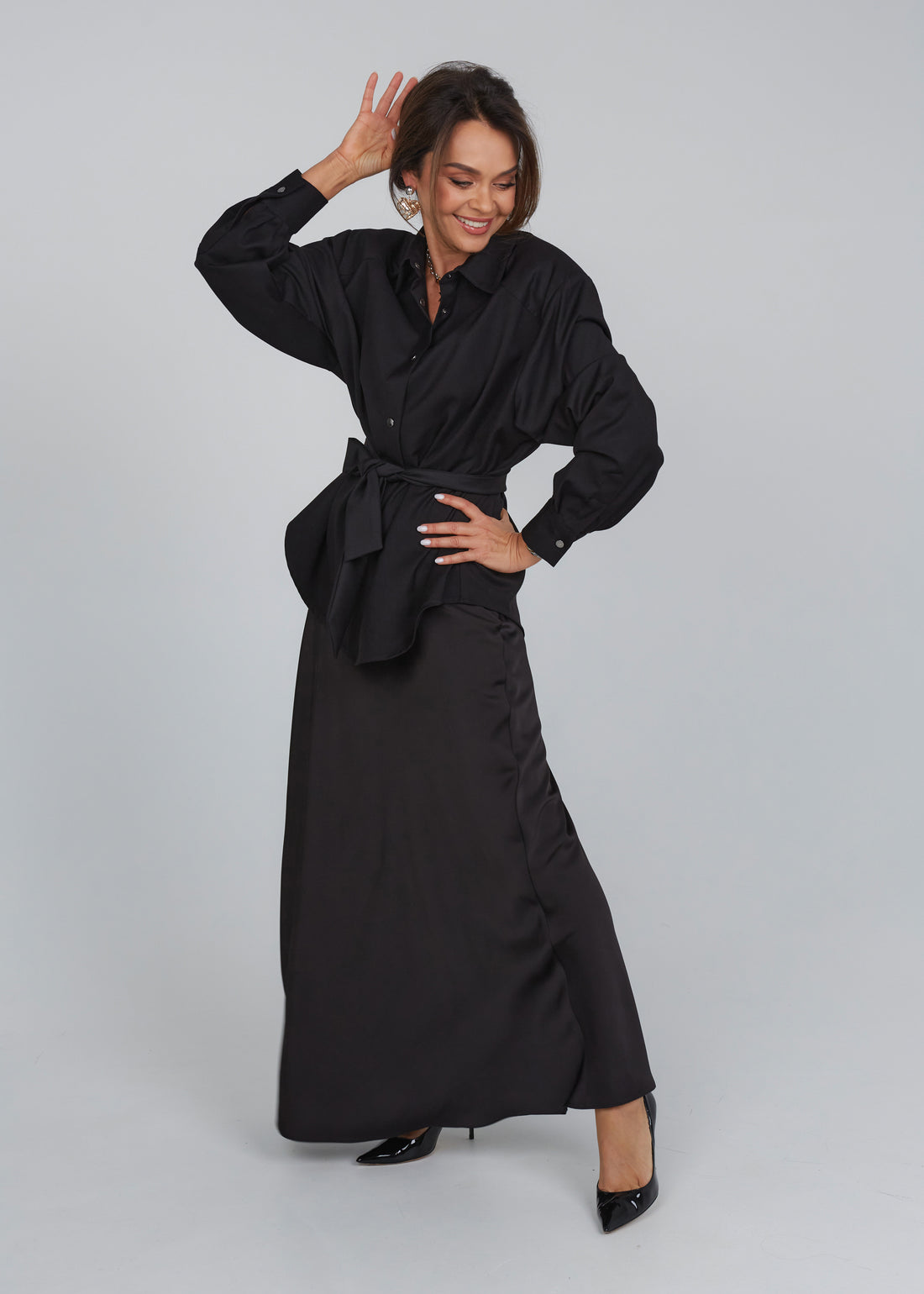 MARŠKINIAI "LOVER" JUODA