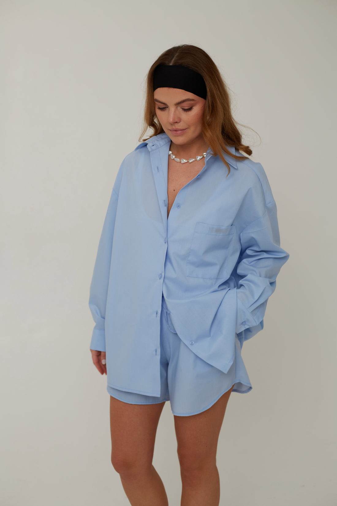 MARŠKINIAI "BOYFRIEND" MĖLYNA