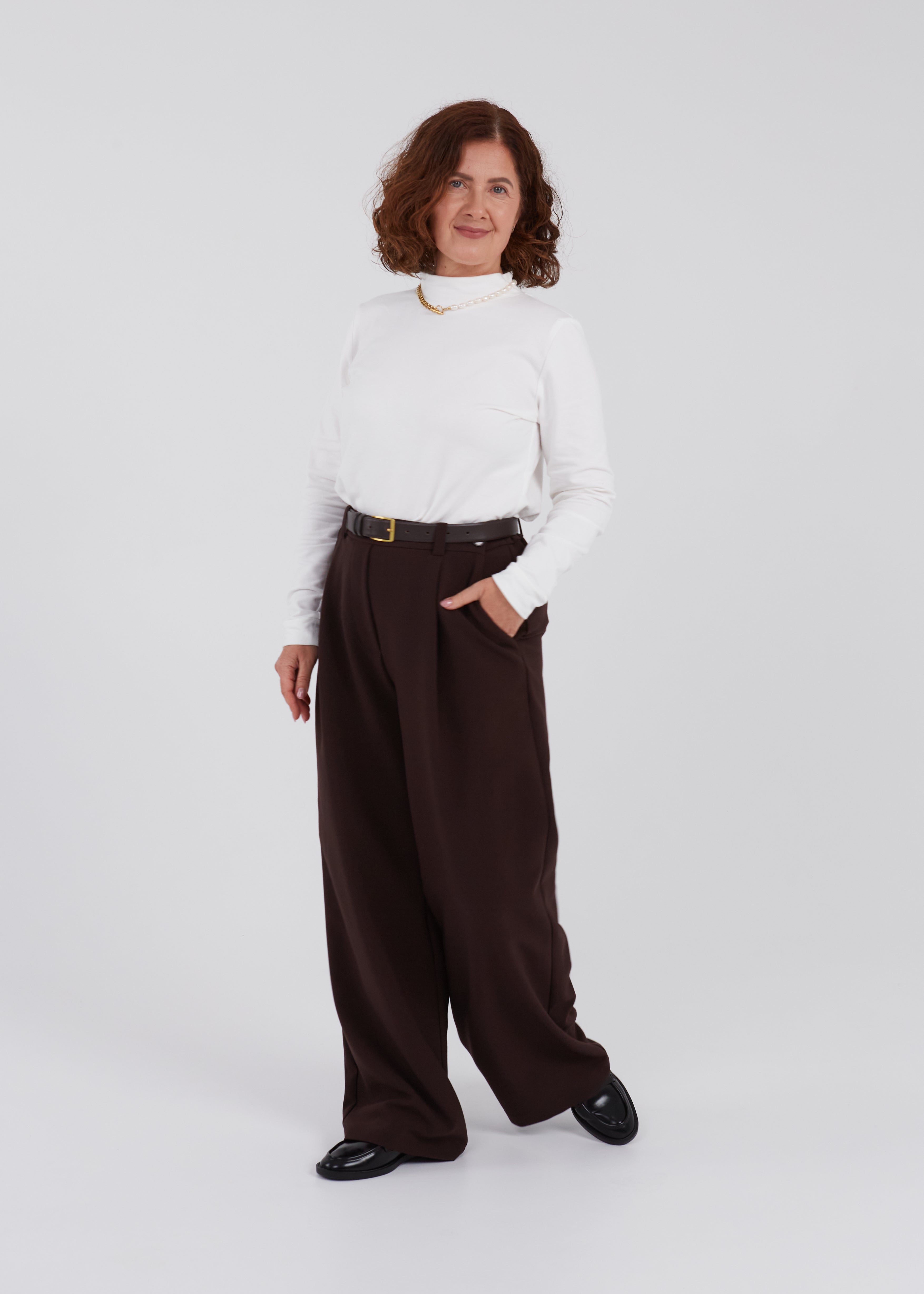 PLAČIOS KELNĖS "SPELL" ŠOKOLADAS (Ankstesnė medžiaga)