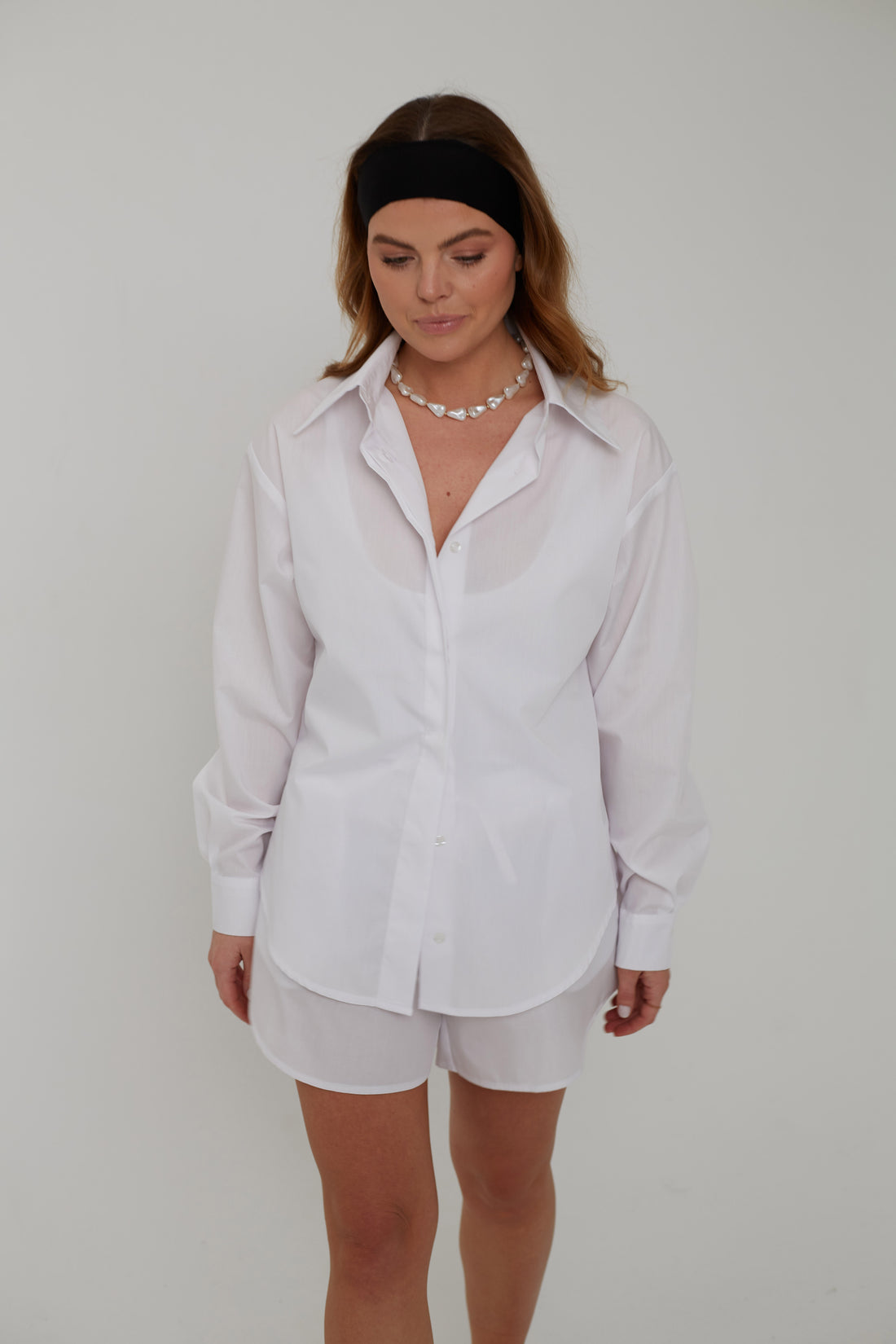 MARŠKINIAI "SILHOUETTE" BALTA