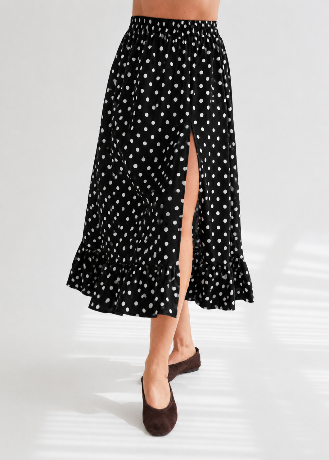 SIJONAS „POLKA DOTS“ JUODA