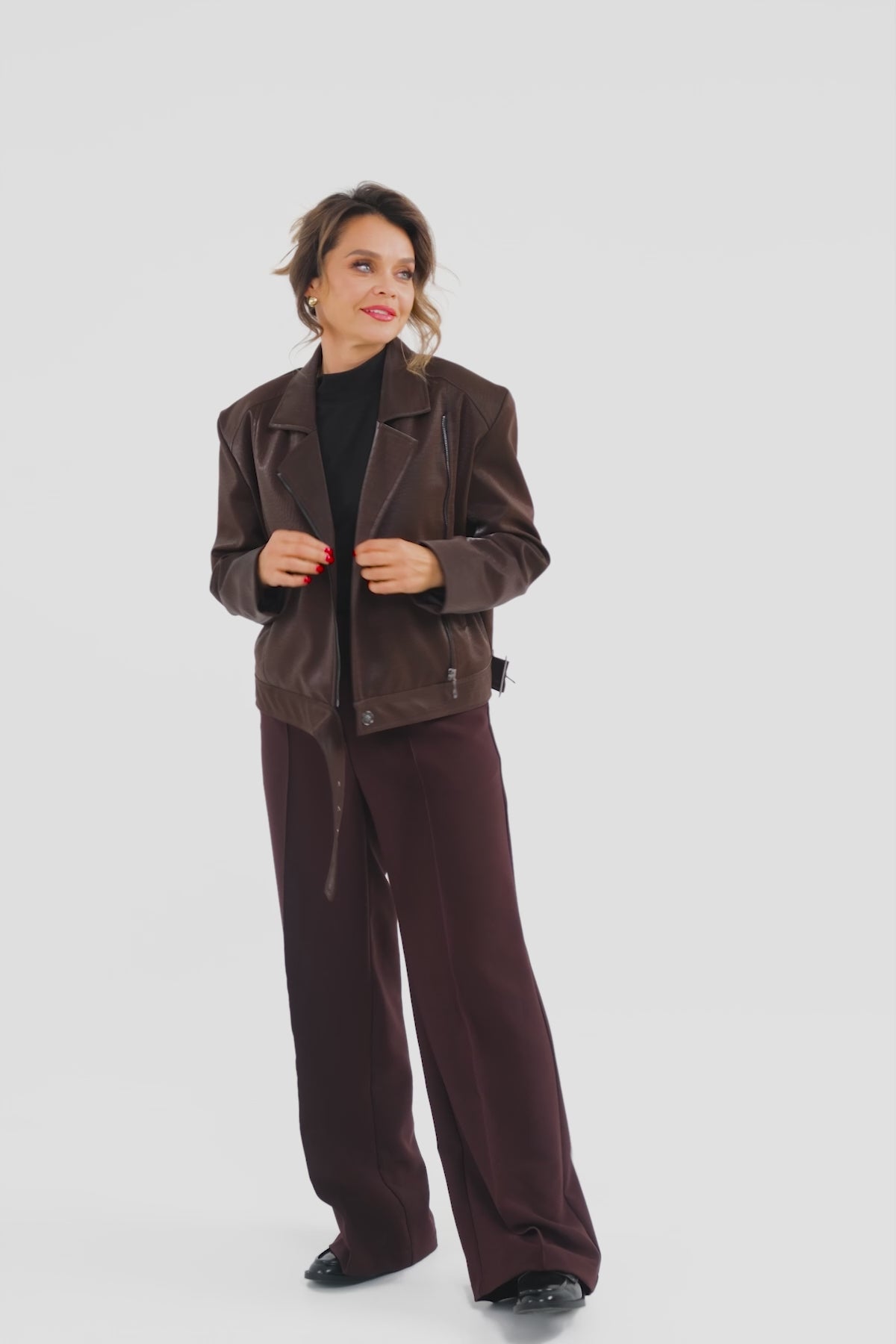 ECO ODOS STRIUKĖ "LEATHER" ŠOKOLADAS