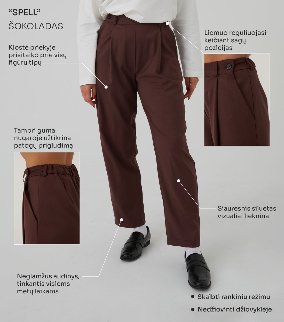 SIAURINTOS KELNĖS "SPELL" ŠOKOLADAS